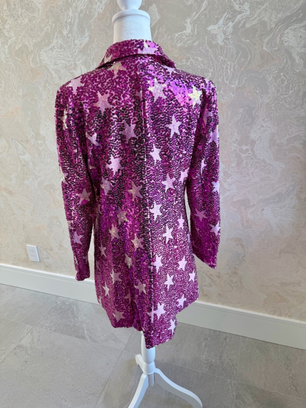 Buddy Love Pink Riley Sequin Blazer Dress- NWT size small - Picture 2 of 7